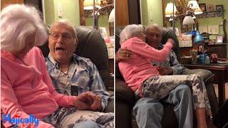 COUPLE GOALS - Married couple of 72 years still act like young kids in love