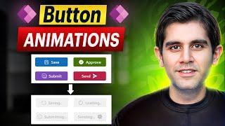 How to Create Loading Animations in Power Apps Modern Button