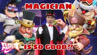 How good is magician in high rank matches!? | Top Players Match | Flash Party