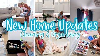 NEW HOME UPDATES! / CLEAN AND ORGANIZE WITH ME / NEW HOUSE ORGANIZATION
