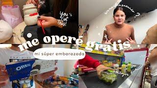 me operé gratis + tag del súper embarazada  | Vlog mamá