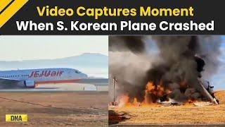 South Korea Plane Crash: Video Shows How Plane Went Off Runway, Crashed At South Korea Airport