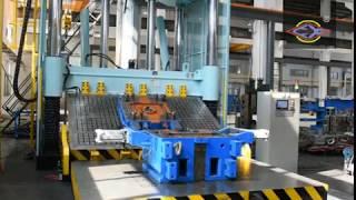 High precision four-pillar die spotting machine