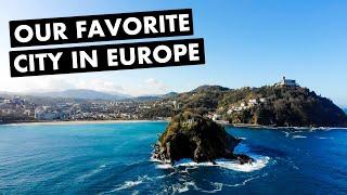 SAN SEBASTIÁN, SPAIN:  Our FAVORITE European City (Pinxtos, Beaches and Drinks!)  |  Ep. 39