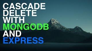 Cascade Delete with MongoDB