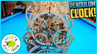 WOODEN PENDULUM CLOCK! Robotime 3D Puzzle!