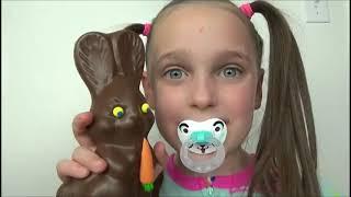 Crying Baby Bad Baby Giant Chocolate Fountain Challenge Victoria Annabelle Freak Family Hidden Egg