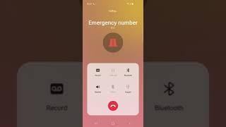 Outgoing Call to Emergency Numbers 911 & 112 – Insert SIM and Try Again