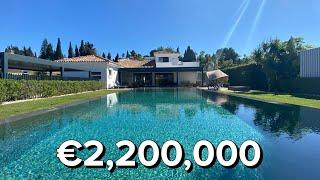 A UNIQUE blend of styles meet in this stylish El Paraiso villa | €2,200,000