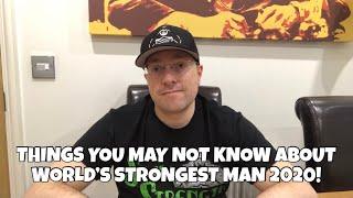 Things You May Not Know About World’s Strongest Man 2020!