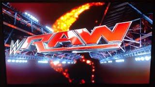 WWE Raw 1/5/2015 American Bank Center Opener