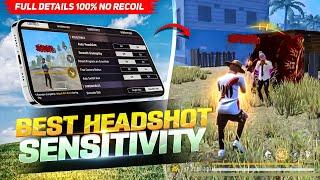 2025 After Update Best Sensitivity Setting Free Fire [ Secret ] Sensitivity | New Headshot Setting