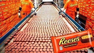 How MILLIONS of Reese's are Made in Factories | HOW IT'S MADE