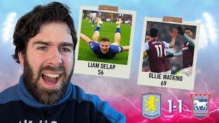 NOT GOOD ENOUGH! | ASTON VILLA 1-1 IPSWICH TOWN