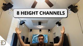 8 HEIGHT CHANNELS, BABY! | Home Theater Build 2025 Ep 2