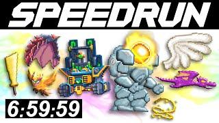 Dirt to All Legendary Items Speedrun (in 7 hours!)