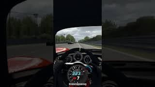 Porsche 918 Escapes Crash At 320 Kh/h At Le Mans | Assetto Corsa #Shorts