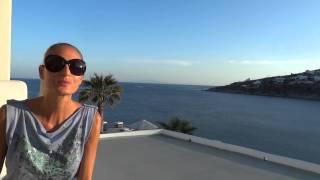 Patrizia Saolini fa shopping da LINEAPIU in Mykonos