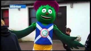 Clyde Commonwealth Games 2014 mascot Lochgilphead