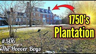 Metal Detecting a 1750's Plantation for LOST Coins & Relics