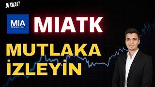 Mia Teknoloji Miatek Kritik Nokta – Miatk Teknik Analiz - Miatk hisse - Miatk  #miatk MİATEK