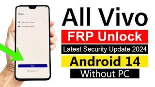 All Vivo Android 14 : Google Account Bypass  (without pc) 100% Working Method 2024