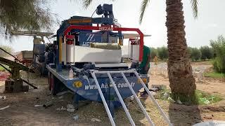 Baling and wrapping Corn Silage | Round Silage Baler Machine | Hezar Makina