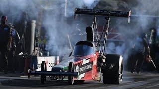 Megan Meyer races to back-to-back Top Alcohol Dragster titles