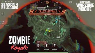 Warzone Mobile Zombie Royale Gameplay || New Update Season 4 Reloaded Update Is Here