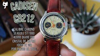 Este increíble Cadisen C8212 monta un calibre ST1900! WOW