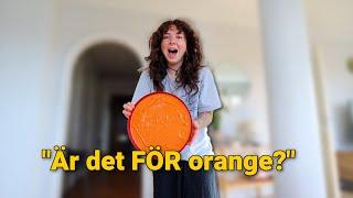 MÅLAR MITT VARDAGSRUM ORANGE ...