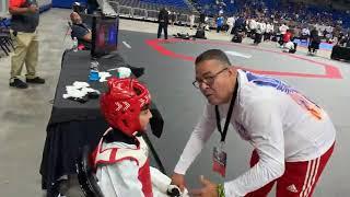 Taekwondo Fight U-11 to 12 years  USA National Championship