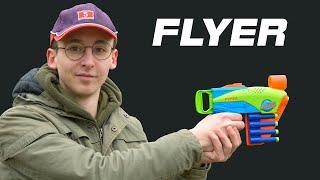 Nerf Elite Jr. Flyer - Unboxing, Review & Test | MagicBiber [deutsch]