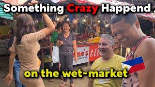 Crazy experience on the wet-market in the Philippines / Danao-City,Cebu