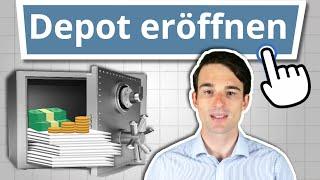 Kostenlos DEPOT ERÖFFNEN in 5 Minuten | Schritt für Schritt zum Comdirect Aktiendepot | Teil 1/2