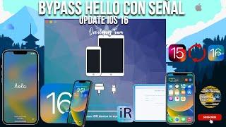 BYPASS HELLO IREMOVE TOOLS | FULL SEÑAL LLAMADAS| IOS 15 UPDATE IOS 16 | DOWNGRADE &  FIX  SERVICIOS