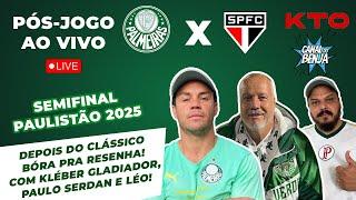  PALMEIRAS X SÃO PAULO PÓS-JOGO AO VIVO | PAULISTÃO 2025  | COLETIVA DO ABEL