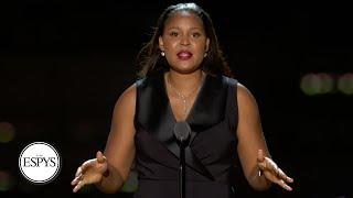 Maya Moore's speech at the 2021 ESPYS