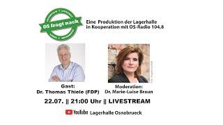 OS fragt nach: DIE OB-KANDIDAT*INNEN #4 : Dr. Thomas Thiele (FDP)