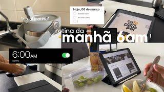 rotina da manhã  rotina 6am, ceninhas, produtividade, motivação…