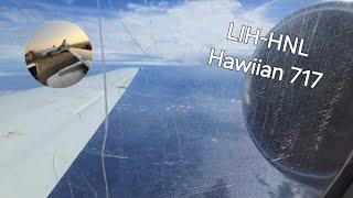 Trip Report:LIH-HNL Hawaiian Boeing 717-200/HA294/N492HA