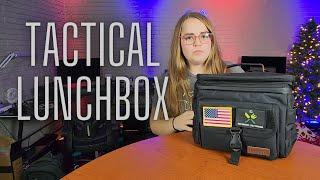 Tactical lunchbox with dual compartments | Waterproof