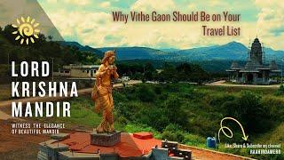 Is this the World's TALLEST Krishna Statue: Vithe Gaon | #krishna #viralvideo #radheradhe #drone