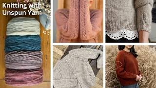 Knitting Patterns for Unspun Yarn I Nutiden (Part 2)