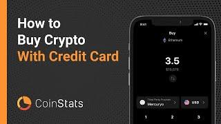 CoinStats Wallet | How To Buy Crypto With Credit Card