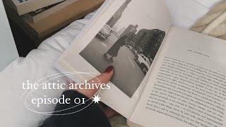the attic archives | ep. 1  paper planning, japanese food haul, packing shop orders