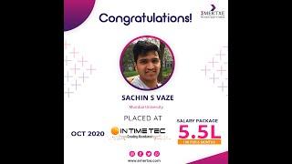 Best Online Embedded Systems Course - Emertxe | Student Review | Sachin placed at InTimeTec