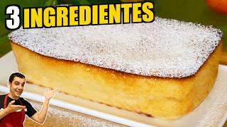 El POSTRE mas fácil y rápido (3 ingredientes y en 5 minutos) sin harina ¡Un dulce infalible! # 1029