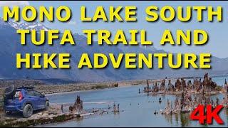 Mono Lake South Tufa Trail and Hike Adventure - California