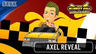 Super Monkey Ball Banana Rumble -  Axel Reveal Trailer